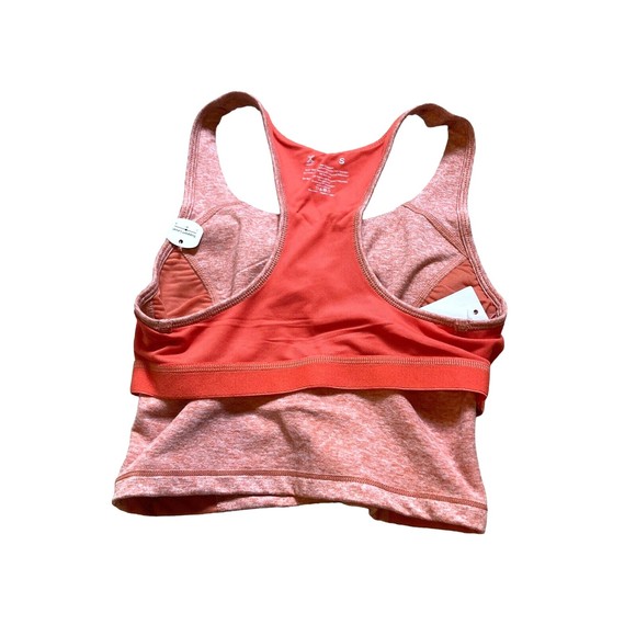 Sports Bra Small Xersion ginger spice low compression nwt removable bra cups - Picture 13 of 16